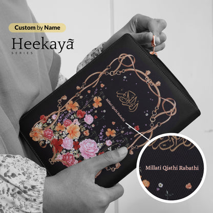 Al Quran Heekaya Zipper - Custom Nama