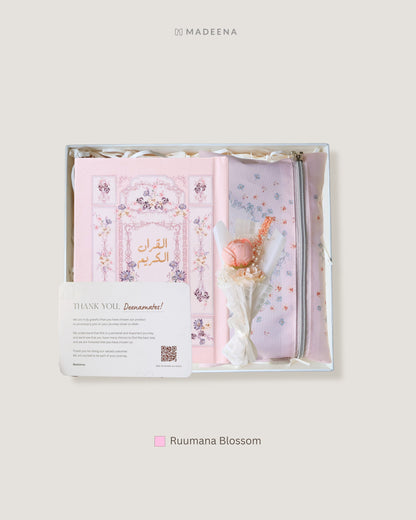 Madinaquran - Hampers al Quran & Sajadah Bright Package (Mushaf ukuran A5 & Sajadah)