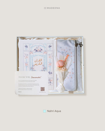 Madinaquran - Hampers al Quran & Sajadah Bright Package (Mushaf ukuran A5 & Sajadah)