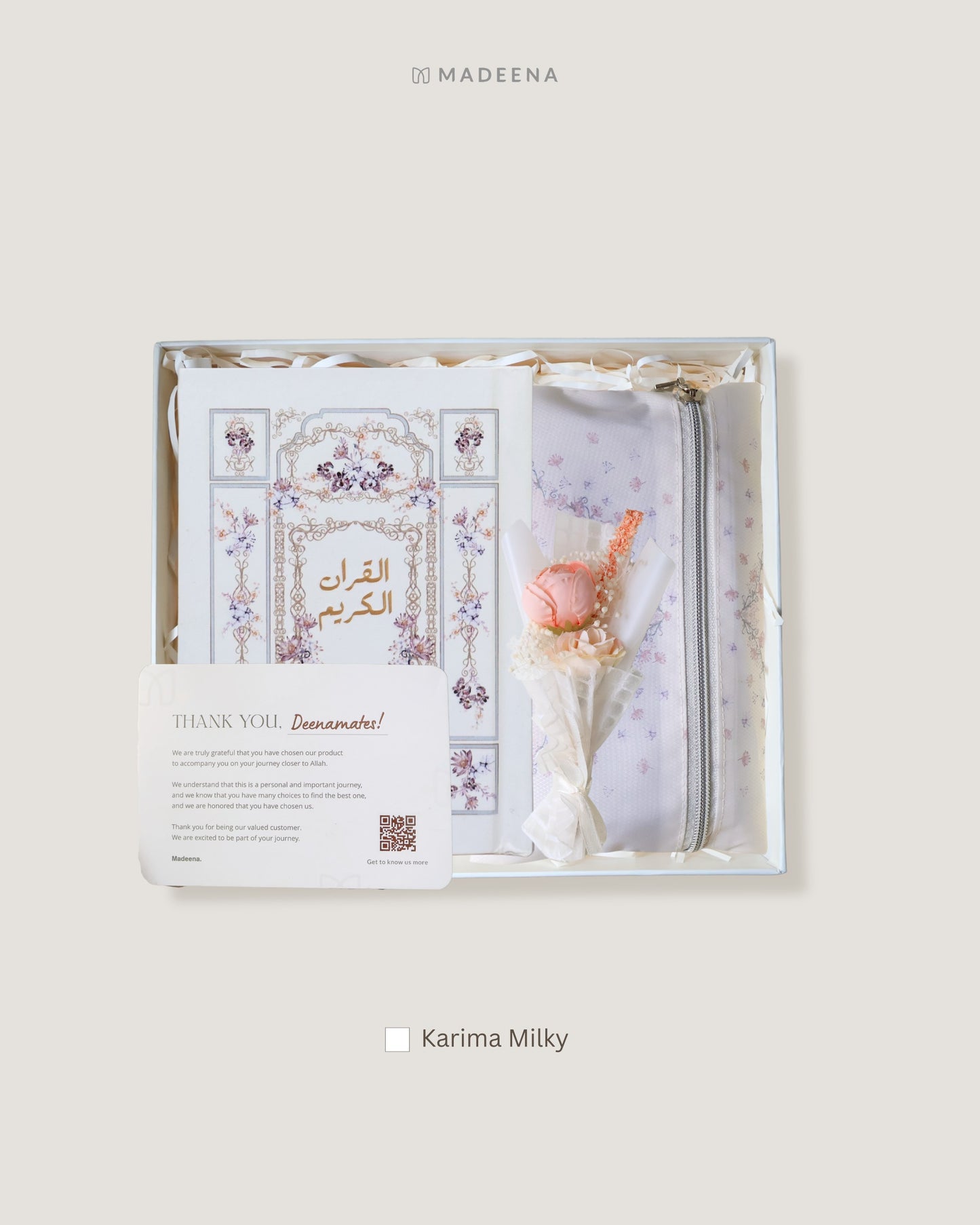 Madinaquran - Hampers al Quran & Sajadah Bright Package (Mushaf ukuran A5 & Sajadah)