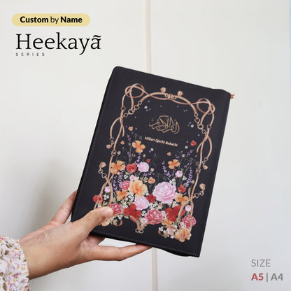 Al Quran Heekaya Zipper - Custom Nama