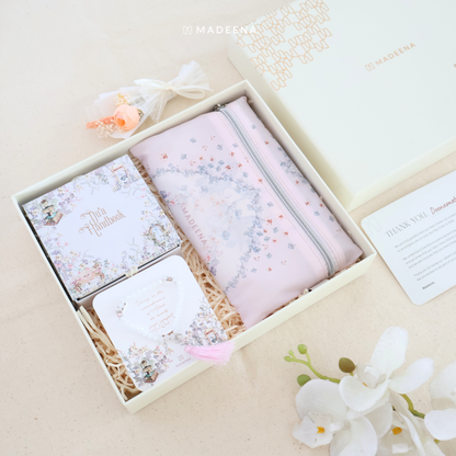 Madinaquran - Hampers Set buku doa, Sajadah & Tasbih Bright Package
