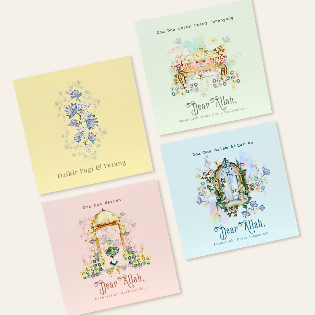 Buku Set Doa - Custom Nama