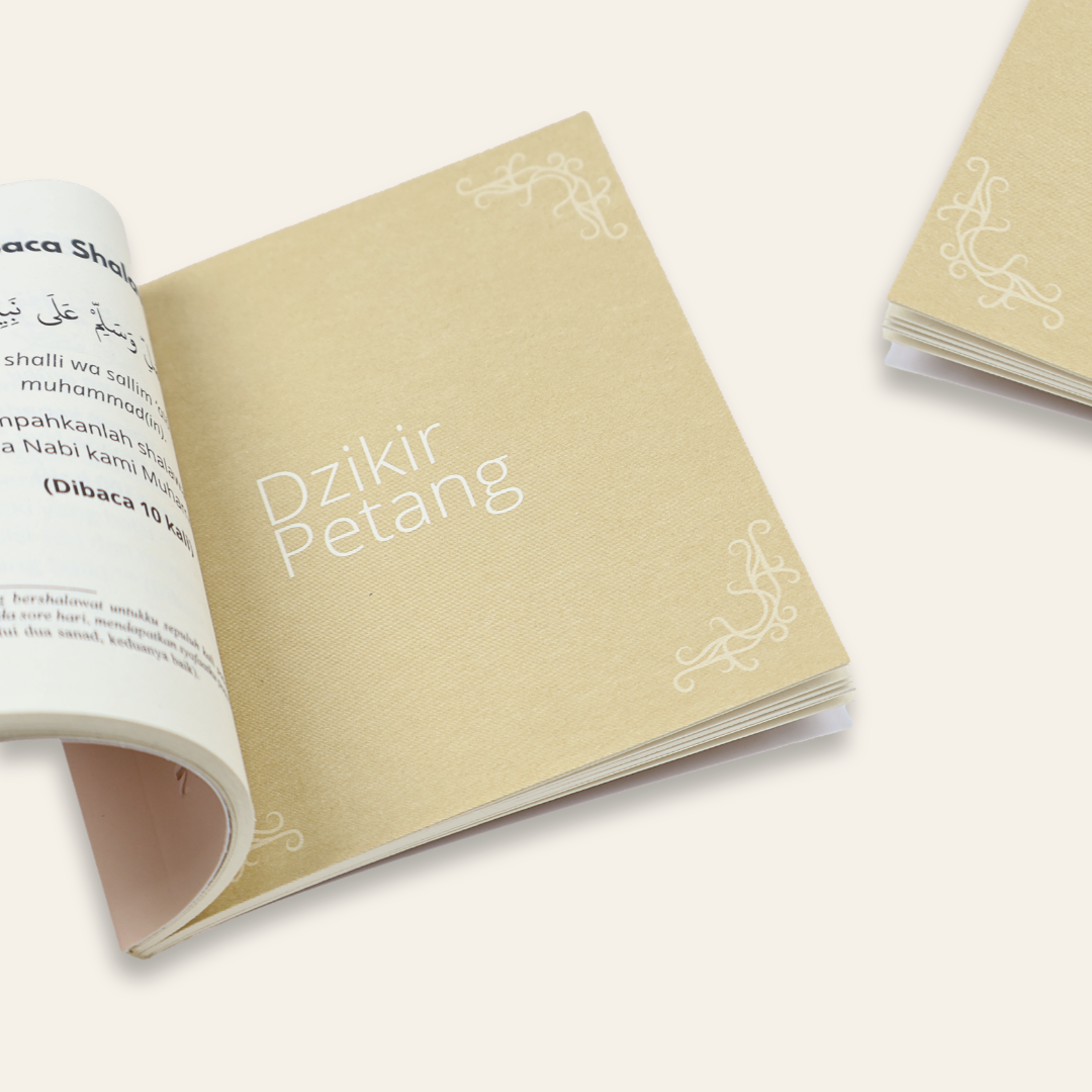 Buku Dzikir Reeyana & Heekaya Series - Custom Nama
