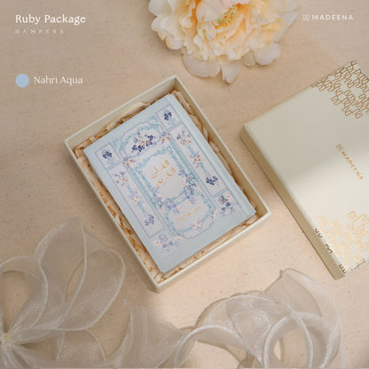 Hampers al Quran Rubby Package Reeyana (Ukuran Saku A7) by Madina Quran