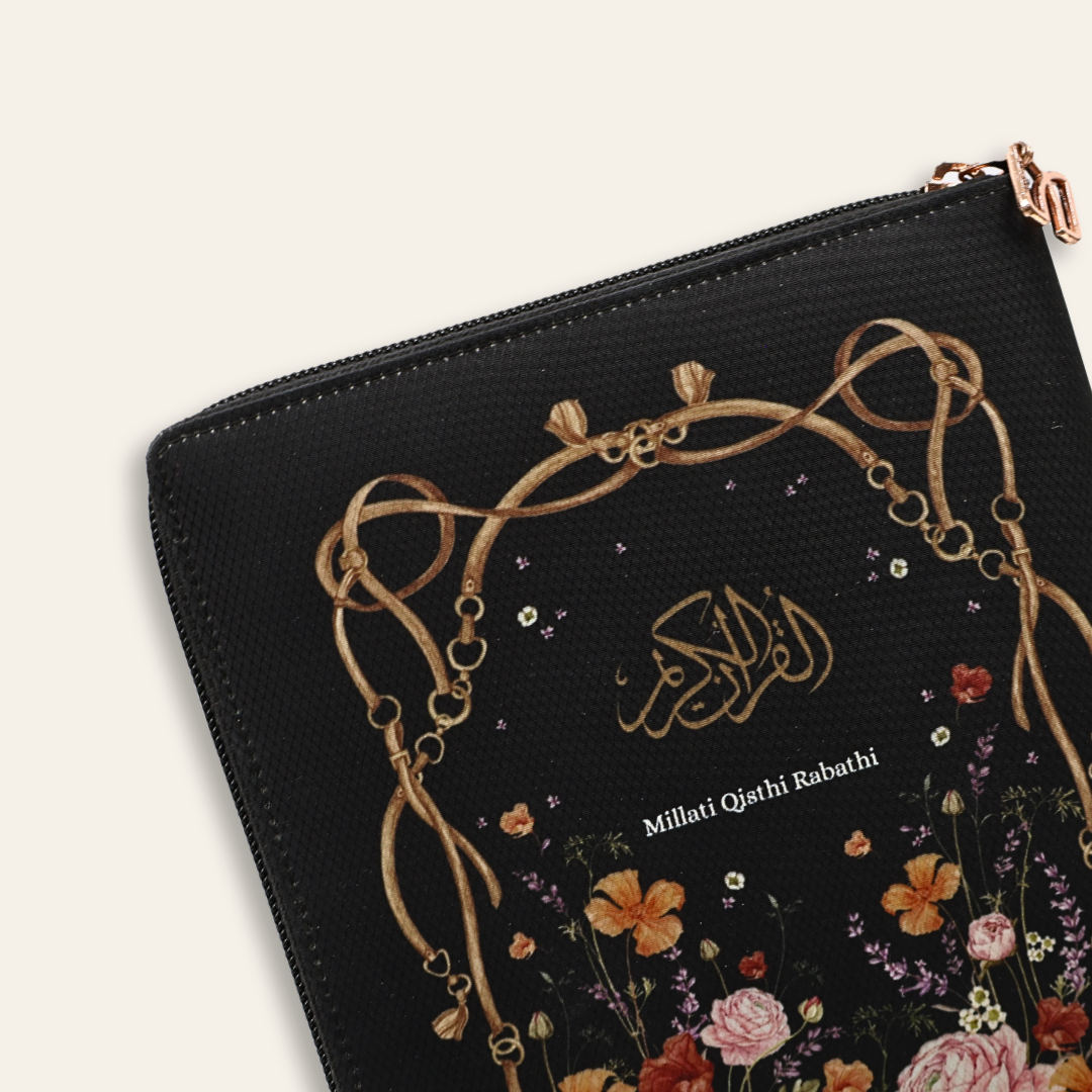 Al Quran Heekaya Zipper - Custom Nama