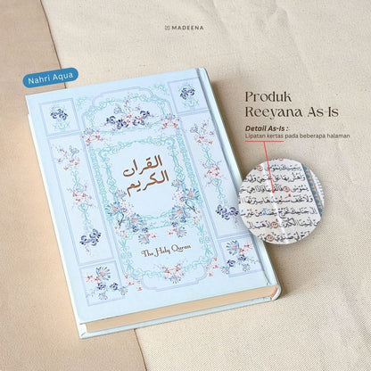 Al Quran Reeyana Hardcover – As Is (Lipatan Halaman, Ayat Tetap Terbaca)