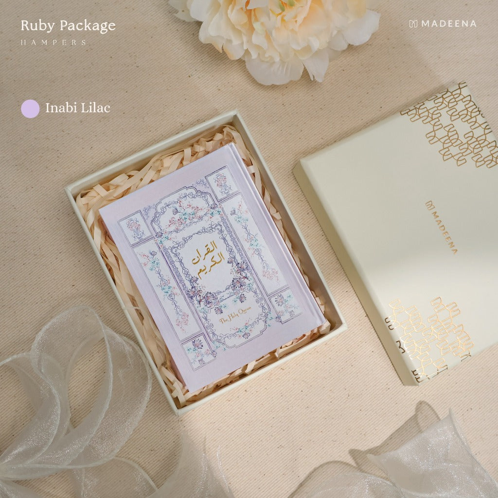 Hampers al Quran Rubby Package Reeyana (Ukuran Saku A7) by Madina Quran