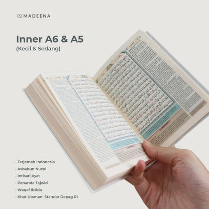 Madinaquran - Hampers al Quran Bright Package (Mushaf ukuran standar A5)